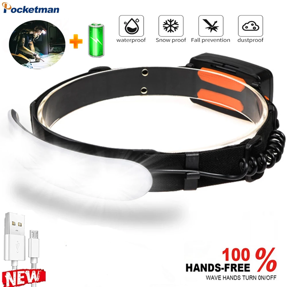 Налобный фонарь Pocketman с широким лучом и регулируемым освещением на 210 °, налобный фонарь с USB-зарядкой, налобный фонарь с батареей
Налобный фонарь Pocketman с широким лучом и регулируемым освещением на 210 °, налобный фонарь с USB-зарядкой, налобный фонарь с батареей