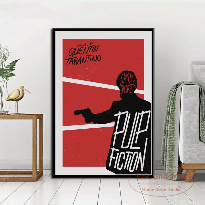 Pulp Fiction Classic Movie Quentin Tarantino Vintage Art Painting Funny Canvas Poster Wall Home Decor
Pulp Fiction Classic Movie Quentin Tarantino Vintage Art Painting Funny Canvas Poster Wall Home Decor