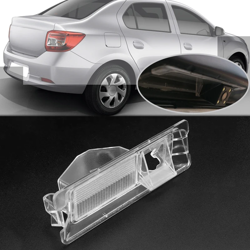 For Nissan Logan NP200 2004 - 2016 Renault Tondar 90 Parking Rear View Camera Bracket Cover Case Housing License Light Stand
For Nissan Logan NP200 2004 - 2016 Renault Tondar 90 Parking Rear View Camera Bracket Cover Case Housing License Light Stand