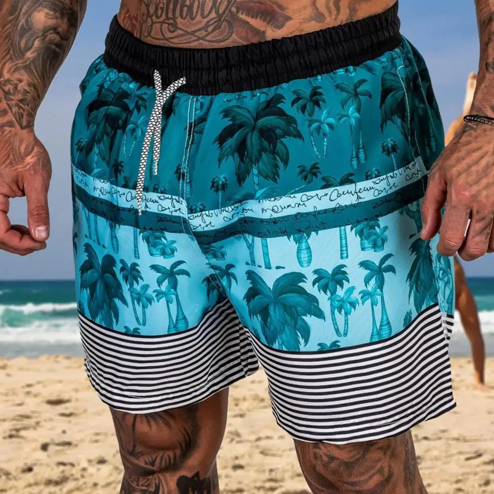 Chic Men Shorts Eye-catching Drawstring Beach Shorts Leisure Beach Shorts
Chic Men Shorts Eye-catching Drawstring Beach Shorts Leisure Beach Shorts