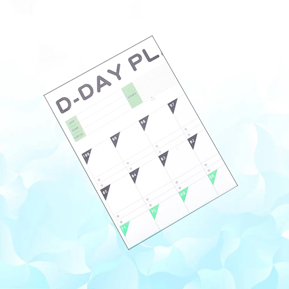Learning Schedule Study Planning Supplies Periodic Planner Table Gift Kids 100 Day Countdown Calendar The
Learning Schedule Study Planning Supplies Periodic Planner Table Gift Kids 100 Day Countdown Calendar The