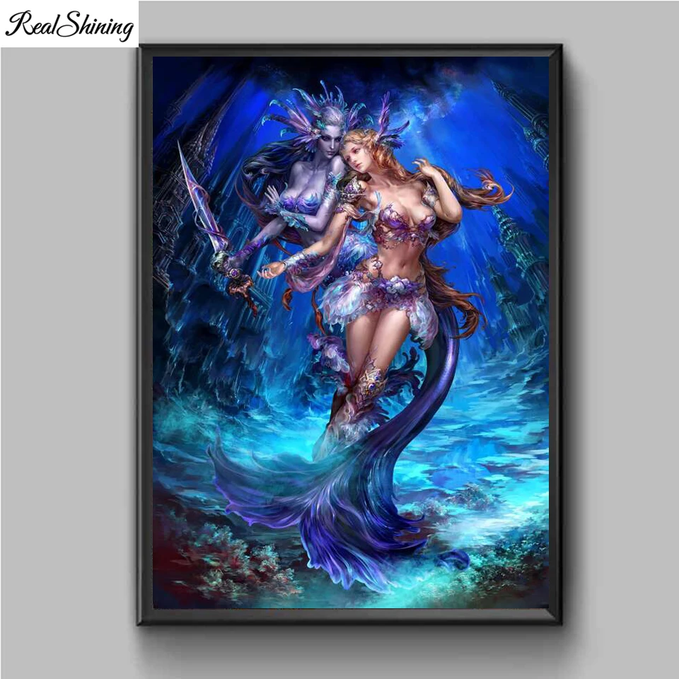 5D DIY Diamond Painting Fantasy Warrrior Mermaid Lover Diamond Embroidery Full Diamond Mosaic Matryoshka Home Decor T1759
5D DIY Diamond Painting Fantasy Warrrior Mermaid Lover Diamond Embroidery Full Diamond Mosaic Matryoshka Home Decor T1759