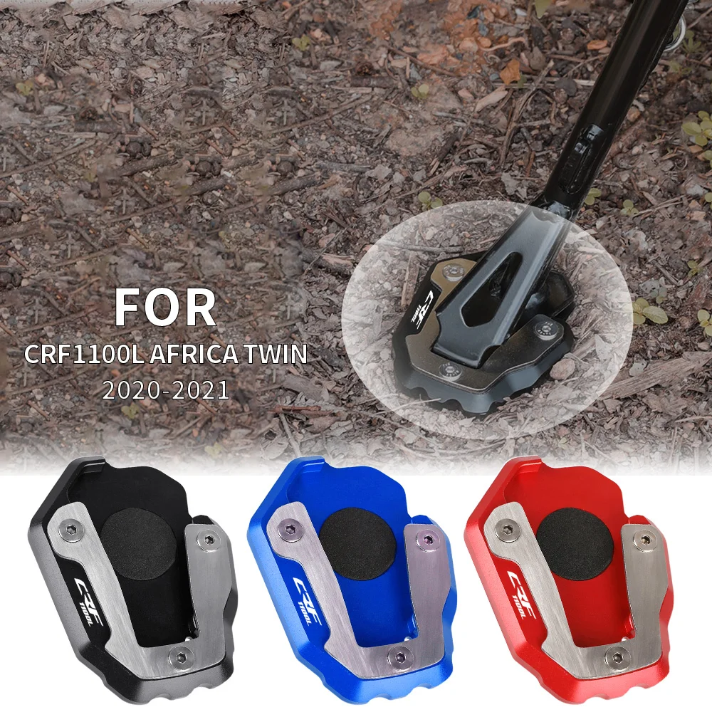 Kickstand CNC Side Stand Enlarger Enlarge Plate Pad CRF 1100 L For Honda CRF1100L Africa Twin Adventure Sports DCT 2020 2021
Kickstand CNC Side Stand Enlarger Enlarge Plate Pad CRF 1100 L For Honda CRF1100L Africa Twin Adventure Sports DCT 2020 2021