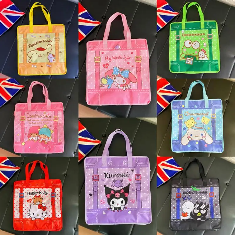 Sanrios Kawaii Cartoon Kuromi Cute Cinnamoroll Anime Mymelody Print Doll Children's Student Quilt Storage Canvas Bag Toys Gifts 
Sanrios Kawaii Cartoon Kuromi Cute Cinnamoroll Anime Mymelody Print Doll Children's Student Quilt Storage Canvas Bag Toys Gifts