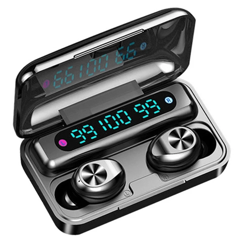 Botique-F9-10 Bluetooth 5.0 Earphone Wireless Sports Waterproof Three-Display Earphone With Microphone For Iphone Android
Botique-F9-10 Bluetooth 5.0 Earphone Wireless Sports Waterproof Three-Display Earphone With Microphone For Iphone Android