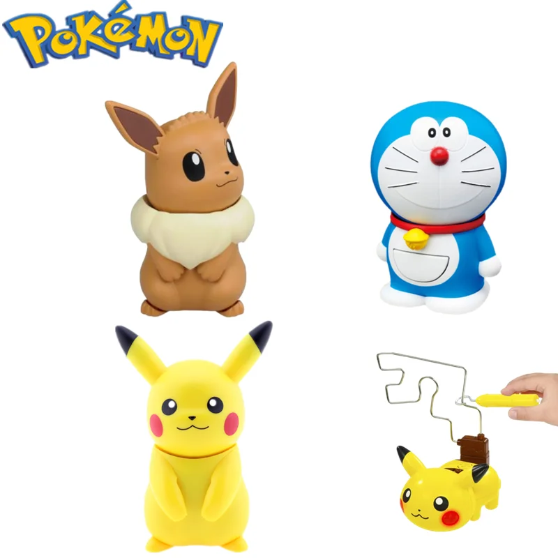 Оригинальная игрушка Tomy Pokemon Pikachu Dora A Dream Doll говорящая электрическая модель робота Kawaii Интерактивная детская игрушка подарок на день рожден...
Оригинальная игрушка Tomy Pokemon Pikachu Dora A Dream Doll говорящая электрическая модель робота Kawaii Интерактивная детская игрушка подарок на день рожден...