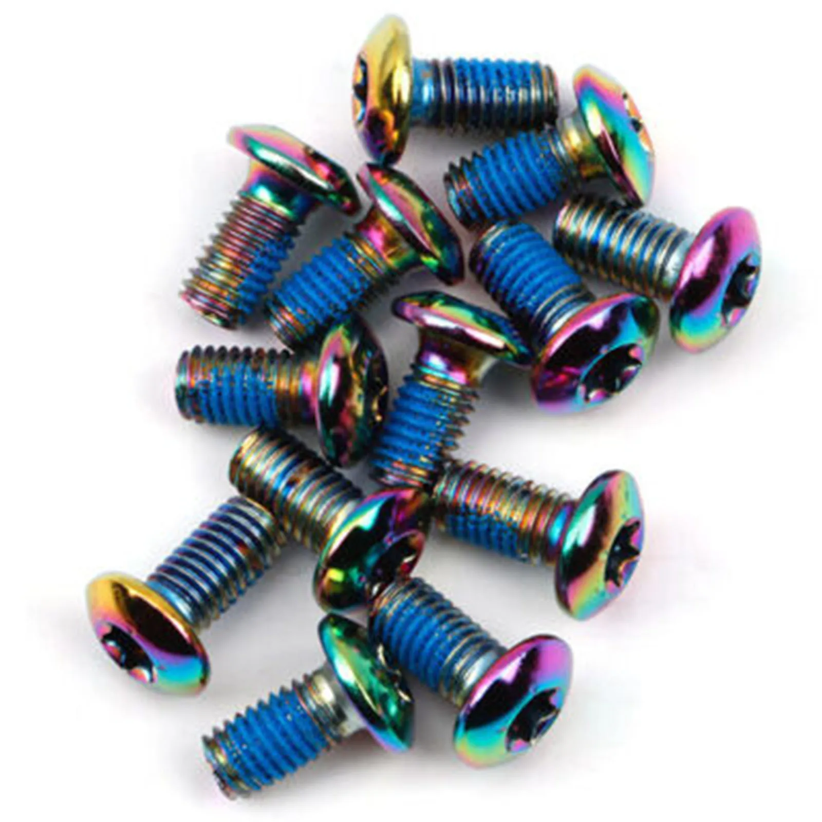 Functional High Quality Screw Nut Bolts Stainless Steel 12 Pack Bicycle Brake Disc Brake Rotor Colorful Mountain Bike
Functional High Quality Screw Nut Bolts Stainless Steel 12 Pack Bicycle Brake Disc Brake Rotor Colorful Mountain Bike