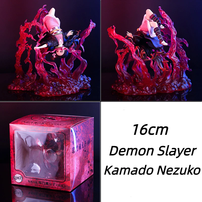 Demon Slayer Kamado Nezuko 16cm Somersault Anime Figure Gk Pvc Figurine Anime Periphery Collectible Model Desktop Decoration
Demon Slayer Kamado Nezuko 16cm Somersault Anime Figure Gk Pvc Figurine Anime Periphery Collectible Model Desktop Decoration