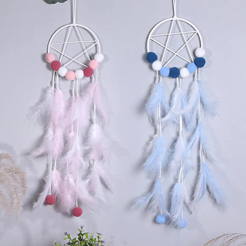 Unique Feather Pendant Eye-catching Dreamlike Feather Tassel Dreamcatcher Dreamcatcher Pendant Dream Catcher Craft
Unique Feather Pendant Eye-catching Dreamlike Feather Tassel Dreamcatcher Dreamcatcher Pendant Dream Catcher Craft