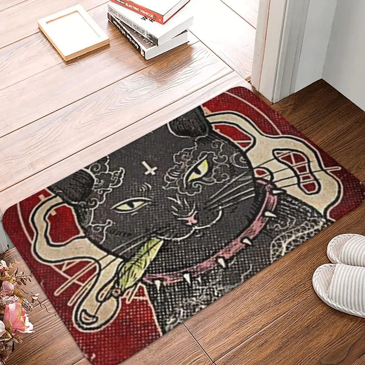 Smoke Catnip Hail LucipurrBath Mat Black Cat Doormat Living Room Carpet Outdoor Rug Home Decor
Smoke Catnip Hail LucipurrBath Mat Black Cat Doormat Living Room Carpet Outdoor Rug Home Decor