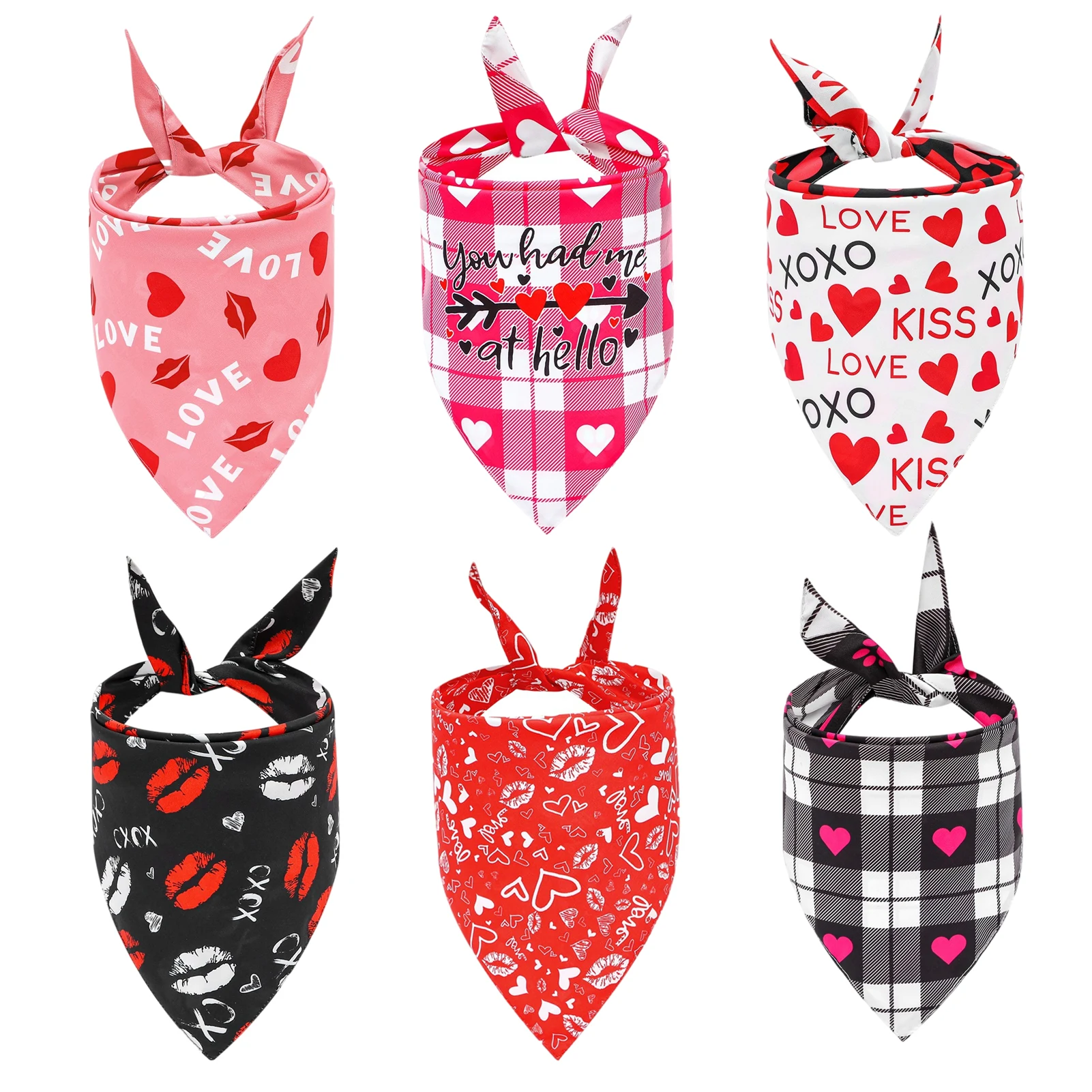 1Pc Dog Bandana Large Pet Scarf for Dog Cotton Plaid Washable Bow Tie Collar Cat Dogs Scarf Large Dog Valentines Day Accessories
1Pc Dog Bandana Large Pet Scarf for Dog Cotton Plaid Washable Bow Tie Collar Cat Dogs Scarf Large Dog Valentines Day Accessories