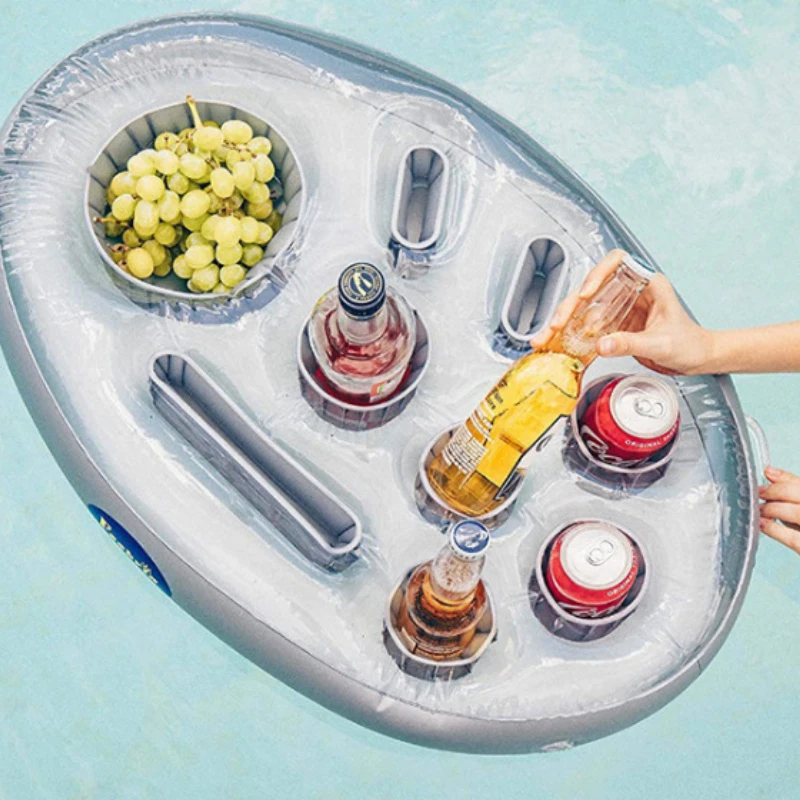 Summer Party Bucket Cup Holder Inflatable Pool Float Beer Drink Cooler Table Bar Tray Beach Swimming Ring Beer Bottle Holder
Summer Party Bucket Cup Holder Inflatable Pool Float Beer Drink Cooler Table Bar Tray Beach Swimming Ring Beer Bottle Holder