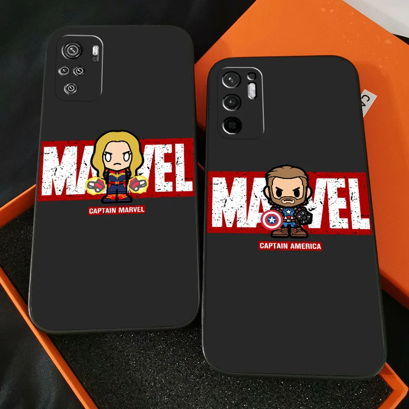 Cute Marvel Logo Phone Case For Xiaomi Redmi Note 11 11T 11S 10 10S 10T Pro For Redmi Note 11 10 5G Case TPU Coque
Cute Marvel Logo Phone Case For Xiaomi Redmi Note 11 11T 11S 10 10S 10T Pro For Redmi Note 11 10 5G Case TPU Coque