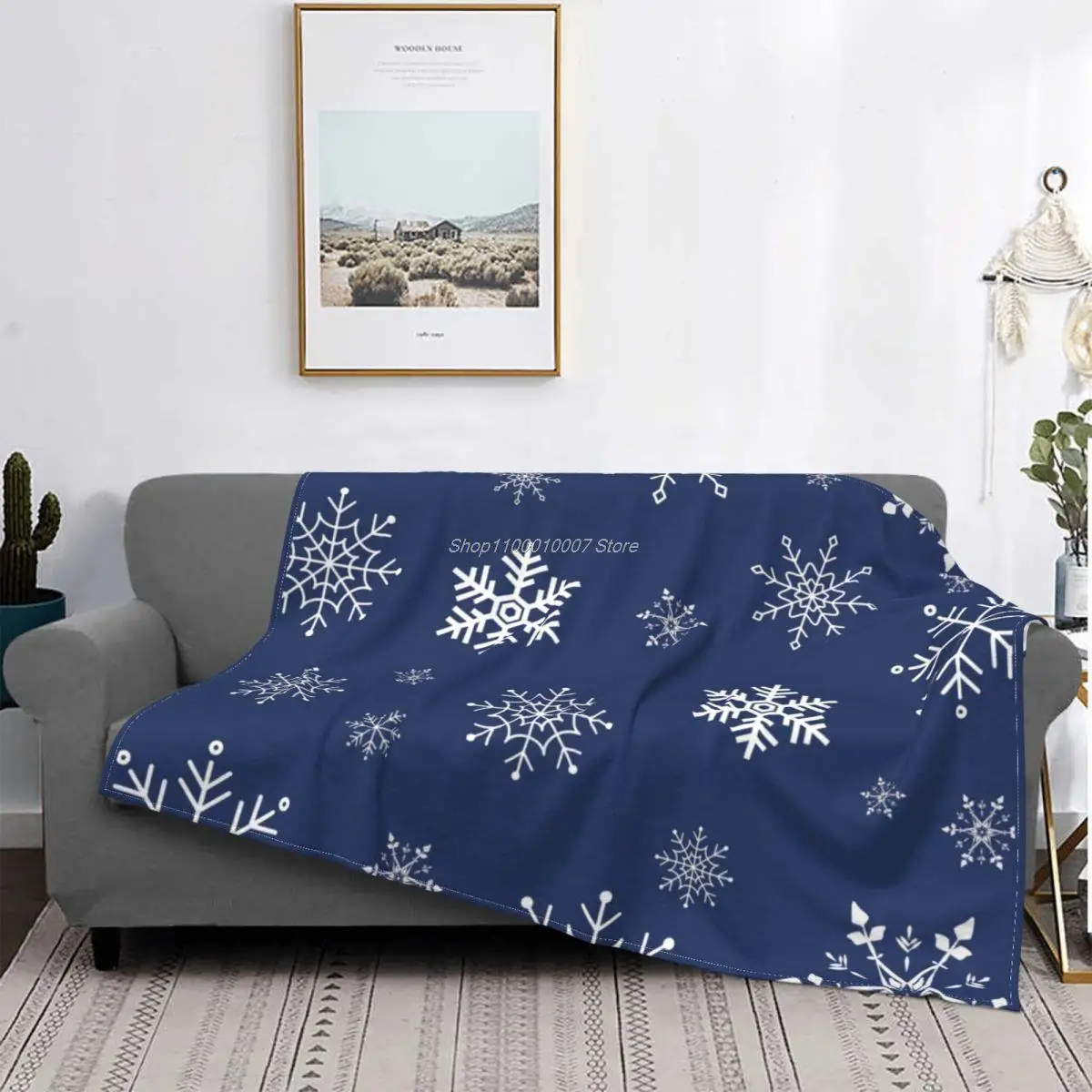 Snowflake Winter Christmas Holiday Snow Blankets Flannel Spring Autumn Portable Soft Throw Blanket for Bed Travel Bedspread
Snowflake Winter Christmas Holiday Snow Blankets Flannel Spring Autumn Portable Soft Throw Blanket for Bed Travel Bedspread