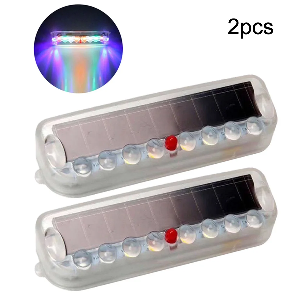 2pcs Car Solar Warning Light Solar Power 10LED Warning Security Anti-Theft Flashing Dummy Alarm Light For Car Warning Anti-theft
2pcs Car Solar Warning Light Solar Power 10LED Warning Security Anti-Theft Flashing Dummy Alarm Light For Car Warning Anti-theft