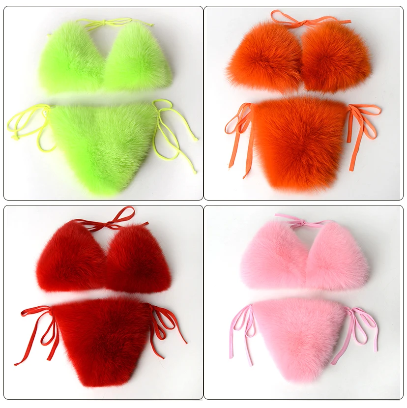 2022 Summer Sexy Women Swimwear Fox Fur Swimsuit Women Sexy Bikini Push Up Bra Two Piece Set Beachwear
2022 Summer Sexy Women Swimwear Fox Fur Swimsuit Women Sexy Bikini Push Up Bra Two Piece Set Beachwear
