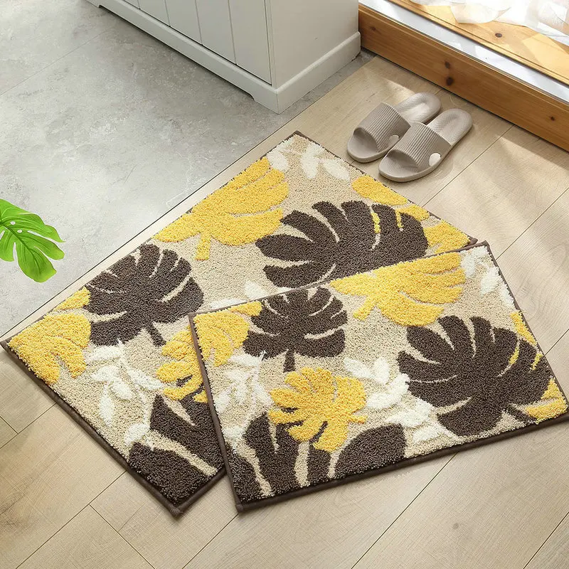 Non Slip Floor Mat INS Nordic Green Leaf Pattern Soft Tufted Carpet Home Decor Absorbent Bedroom Hallway Toilet Rug Bath Mat
Non Slip Floor Mat INS Nordic Green Leaf Pattern Soft Tufted Carpet Home Decor Absorbent Bedroom Hallway Toilet Rug Bath Mat