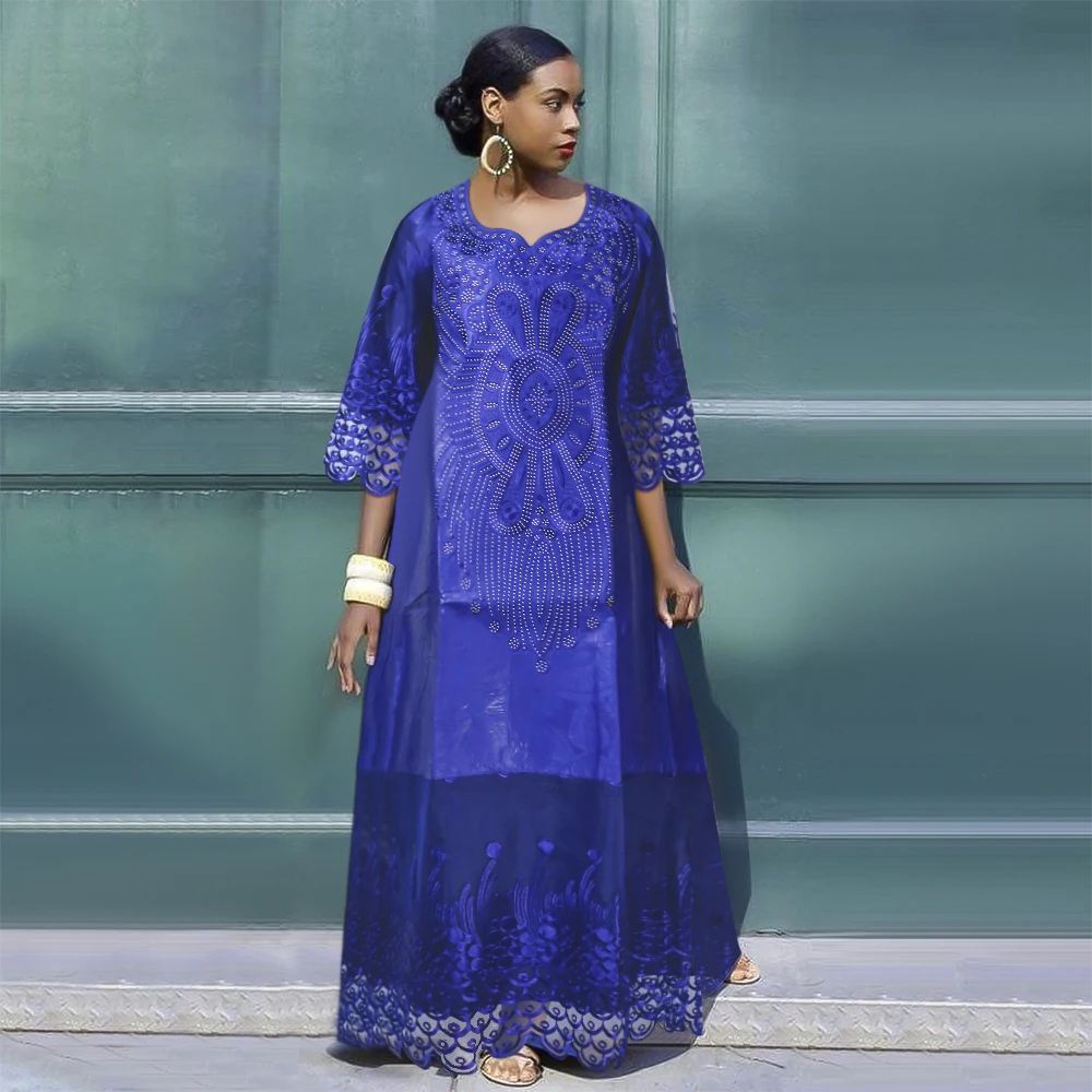 H&D Dresses For Women 2022 Elegant Wedding Lace Gown South Africa Rich Bazin Dashiki Embroidery Dress Traditional Clothing
H&D Dresses For Women 2022 Elegant Wedding Lace Gown South Africa Rich Bazin Dashiki Embroidery Dress Traditional Clothing