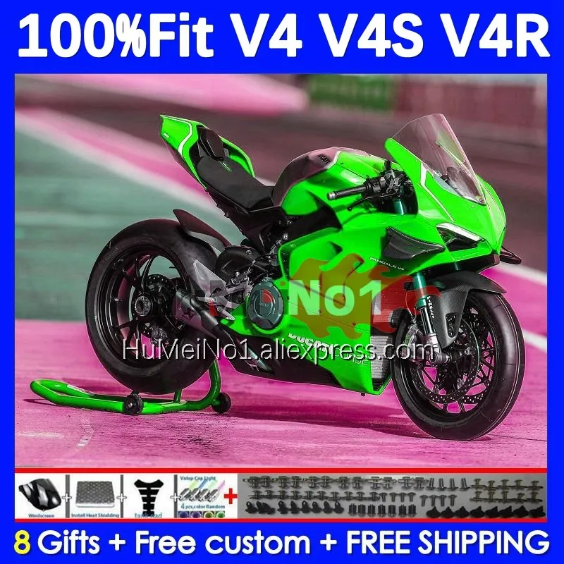 Injection For DUCATI Panigale V4 V 4 S R V4S V4R 141No.71 V4-S V4-R 2018 2019 2020 2021 2022 18 19 20 21 22 Fairing stock green
Injection For DUCATI Panigale V4 V 4 S R V4S V4R 141No.71 V4-S V4-R 2018 2019 2020 2021 2022 18 19 20 21 22 Fairing stock green