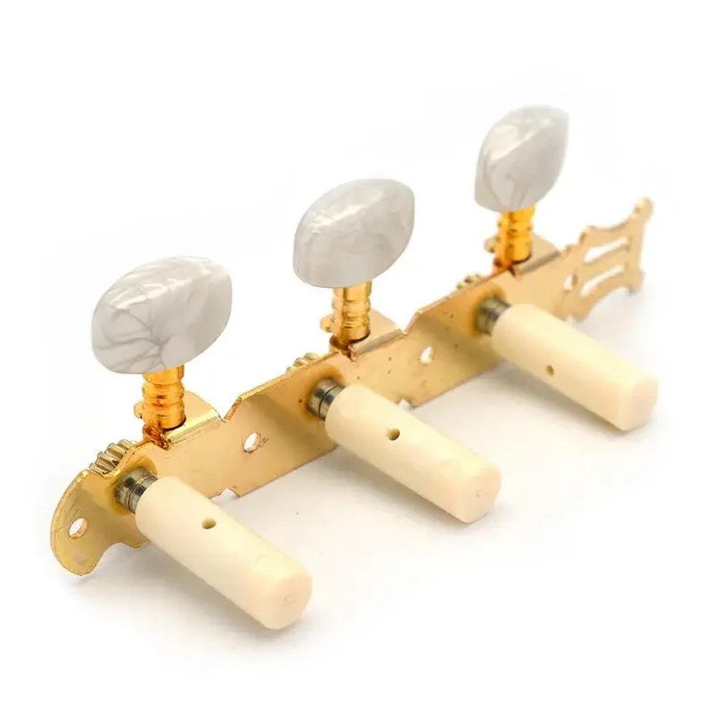 1Pcs 3L/3R Guitar Tuning Keys Tuners Machine Head 6 String Gold Plated Single Hole Tuning Pegs for Classical Acoustic Guitar
1Pcs 3L/3R Guitar Tuning Keys Tuners Machine Head 6 String Gold Plated Single Hole Tuning Pegs for Classical Acoustic Guitar