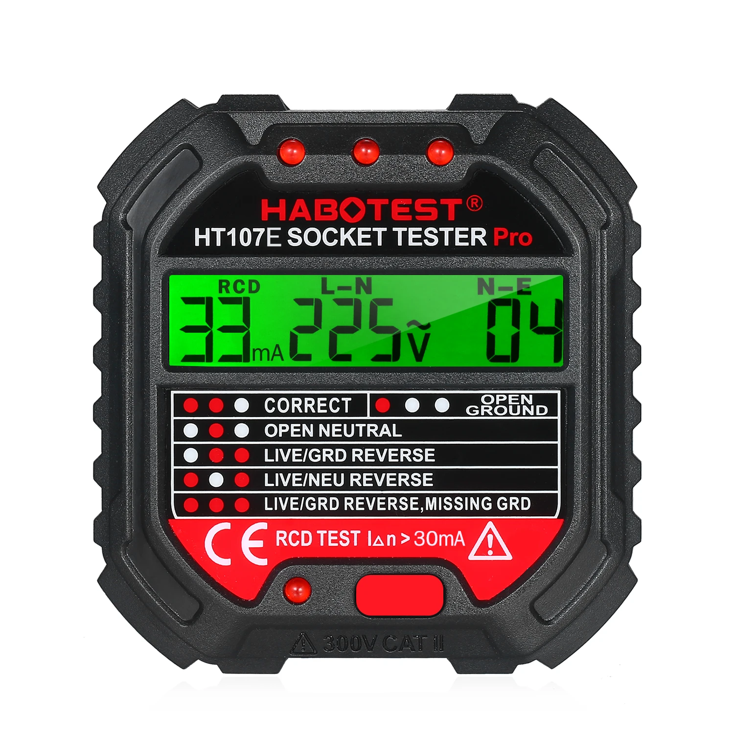 HABOTEST Socket Tester Detector Network Cable Tester 90-250V Automatic Electric Cable Tracker Professional Electrician Tools
HABOTEST Socket Tester Detector Network Cable Tester 90-250V Automatic Electric Cable Tracker Professional Electrician Tools