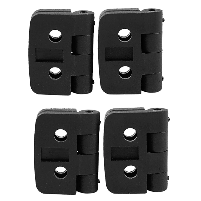 4 Pcs Black Single Metal Axle Plastic Wardrobe Door Hinge 
4 Pcs Black Single Metal Axle Plastic Wardrobe Door Hinge