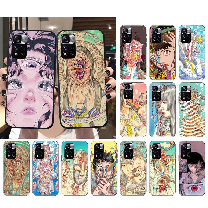 Phone Case For Xiaomi Redmi Note 11 11S 11T Pro 10 9Pro Note9S 10S Redmi 10 9 10C 9C 9A 9T Shintaro Kago Horror Japan Case 
Phone Case For Xiaomi Redmi Note 11 11S 11T Pro 10 9Pro Note9S 10S Redmi 10 9 10C 9C 9A 9T Shintaro Kago Horror Japan Case