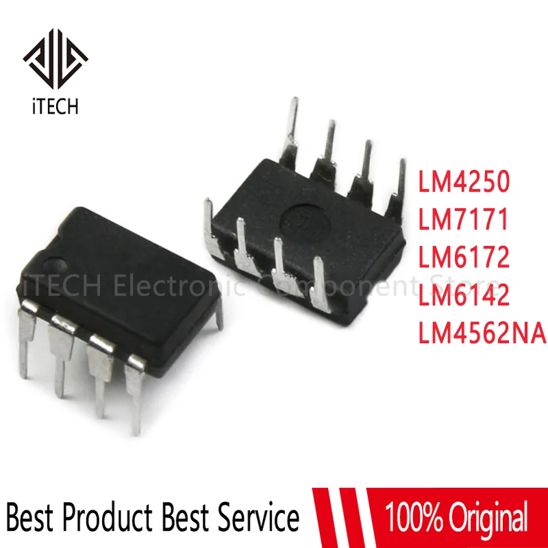 5Pcs/Lot LM4562NA DIP-8 LM4562 4562NA DIP LM6142AIN LM6142BIN LM6142 LM6172IN LM6172 LM7171BIN LM7171 LM4250CN LM4250 in Stock
5Pcs/Lot LM4562NA DIP-8 LM4562 4562NA DIP LM6142AIN LM6142BIN LM6142 LM6172IN LM6172 LM7171BIN LM7171 LM4250CN LM4250 in Stock