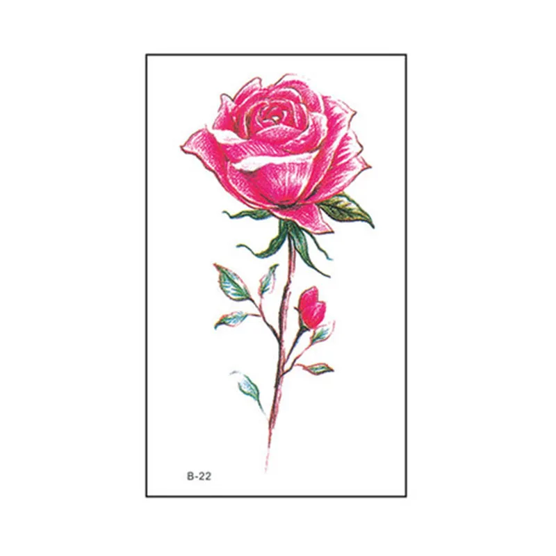 Temporary Tattoos Red Flowers Waterproof Stickers Body Art Hands Necks Body Decorations Children Adults Fake Tattoos
Temporary Tattoos Red Flowers Waterproof Stickers Body Art Hands Necks Body Decorations Children Adults Fake Tattoos