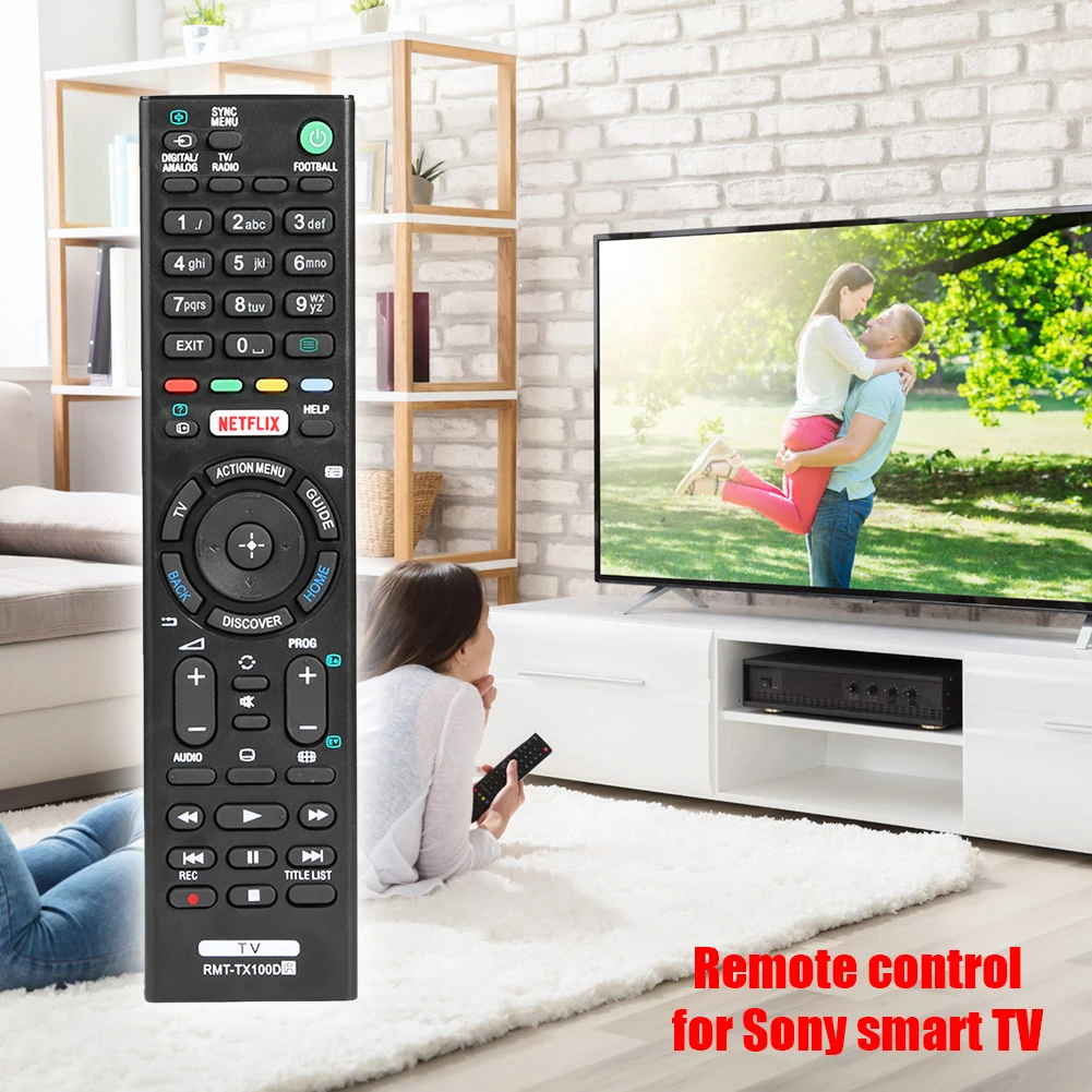 Alloyseed IR Remote Controller For Sony Smart TV RMT-TX100D RMT-TX101J TX102U TX102D TX101D TX100E TX101E High Quality
Alloyseed IR Remote Controller For Sony Smart TV RMT-TX100D RMT-TX101J TX102U TX102D TX101D TX100E TX101E High Quality