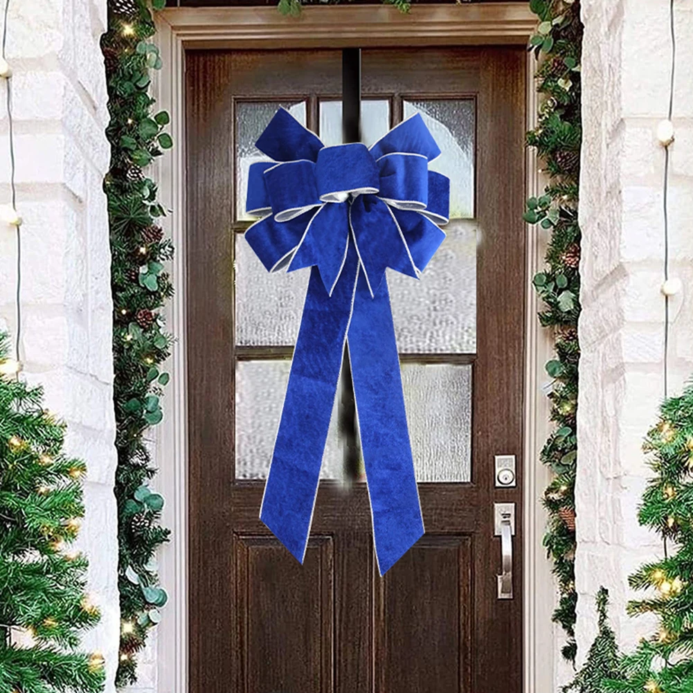 Christmas Bows 27x60cm Ribbon Bow-Knot Pendant Christmas Tree Decoration Hanging Supplies Xmas Ornament Hemp Color Retro Gift
Christmas Bows 27x60cm Ribbon Bow-Knot Pendant Christmas Tree Decoration Hanging Supplies Xmas Ornament Hemp Color Retro Gift