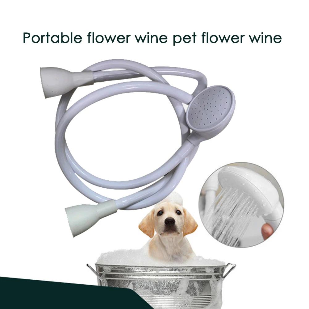 Pet Shower Portable Pet Bath Nozzle Simple Silicone Head Quick Connect In-Line Hose Shower Dog Shower Pet Shower Sprayer
Pet Shower Portable Pet Bath Nozzle Simple Silicone Head Quick Connect In-Line Hose Shower Dog Shower Pet Shower Sprayer