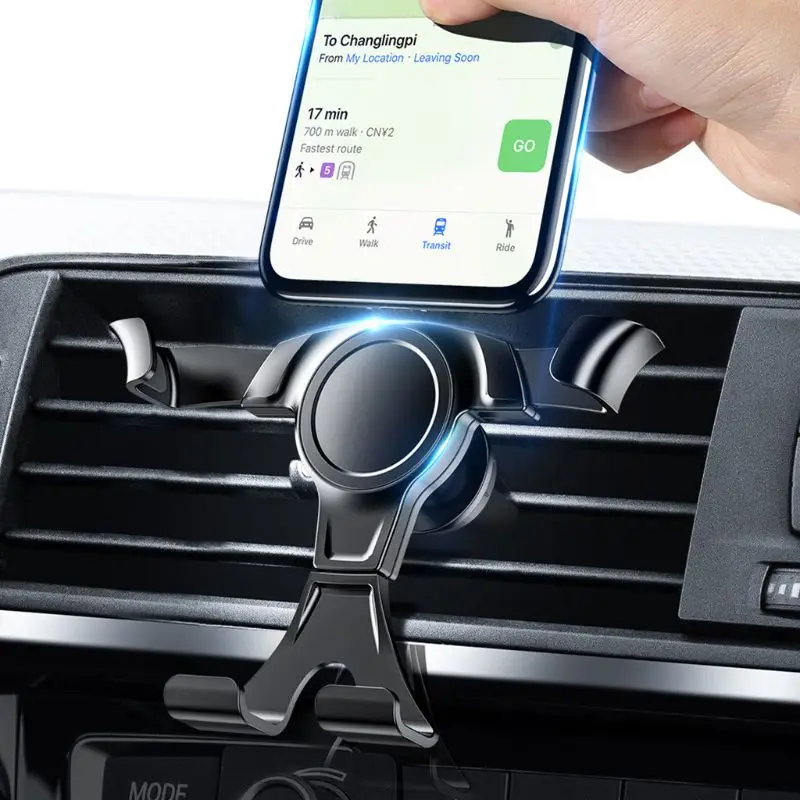 Car Interior Accessories Bracket Smart Phone Gravity Holder Air Vent Clip Mount Stand
Car Interior Accessories Bracket Smart Phone Gravity Holder Air Vent Clip Mount Stand