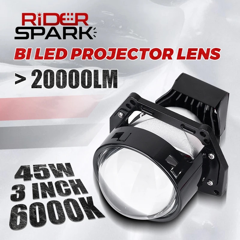 

Bi LED Lens For Hella 3R G5 55W 12V LED 3.0 Inch Projector Headlight Lenses 6000K Diode 20000LM Car Headlamp LED Lights Retrofit