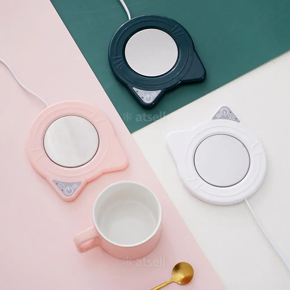 Mug Warmer US Plug Cup Heater Desktop Heated Coaster for Coffee Milk Tea Temperatures Adjustable Cup Warming Pad
Mug Warmer US Plug Cup Heater Desktop Heated Coaster for Coffee Milk Tea Temperatures Adjustable Cup Warming Pad
