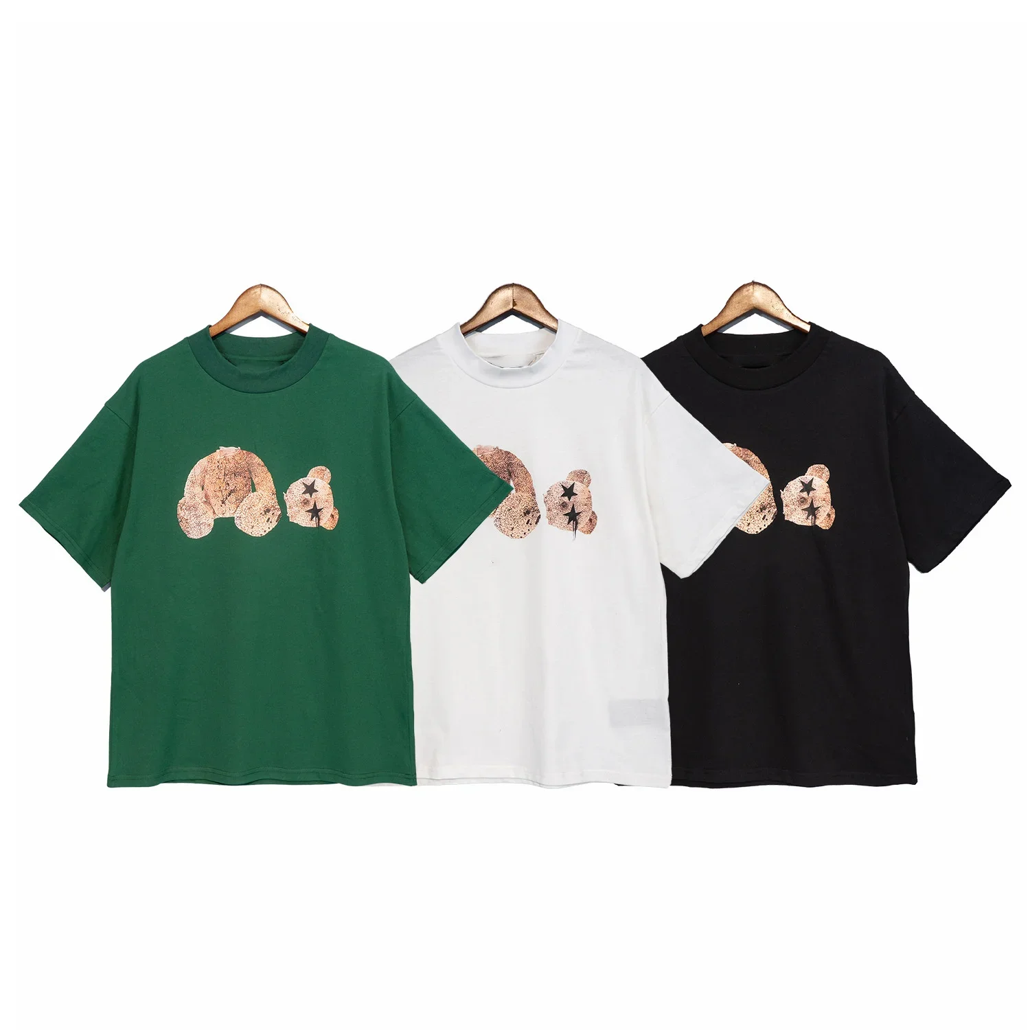 2023 NEW ANGELS Men Women Loose T-Shirt Cartoon Little Bear Couples Fashion Casual Round Neck T-Shirt 100% Cotton Casual T-Shirt
2023 NEW ANGELS Men Women Loose T-Shirt Cartoon Little Bear Couples Fashion Casual Round Neck T-Shirt 100% Cotton Casual T-Shirt