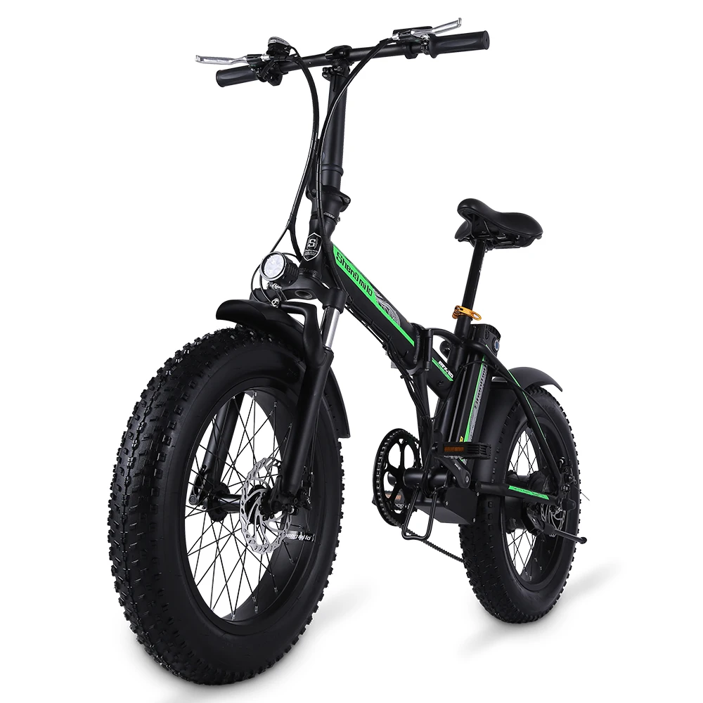 SHENGMILO EU warehouse MX20 20" 48V 500W 15ah Fast speed Fat Tire e bike fatbike Folding Electric hybrid off road mountain bike
SHENGMILO EU warehouse MX20 20" 48V 500W 15ah Fast speed Fat Tire e bike fatbike Folding Electric hybrid off road mountain bike