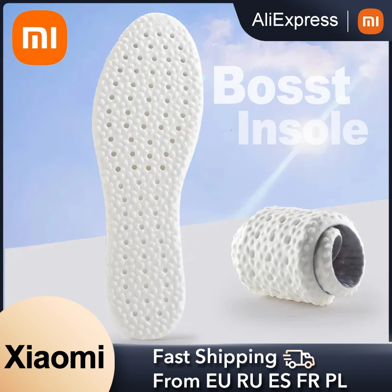 Xiaomi Soft Breathable Sports Cushioning Cushion Wormwood Deodorant Insole Men's Women's Memory Foam Insole Customizable Size
Xiaomi Soft Breathable Sports Cushioning Cushion Wormwood Deodorant Insole Men's Women's Memory Foam Insole Customizable Size