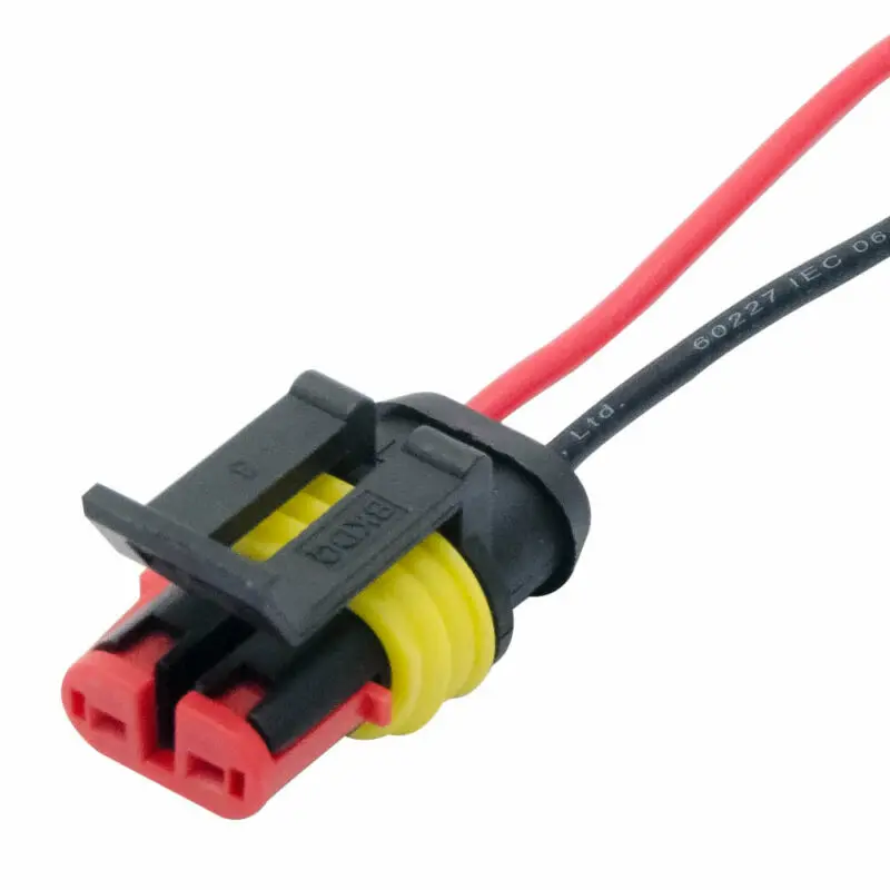10PCS 12V 2 Pin Way Male Female Connector Housing & 8cm Wire Waterproof Electrical Wire Connector Plug Cable Kit With Terminal
10PCS 12V 2 Pin Way Male Female Connector Housing & 8cm Wire Waterproof Electrical Wire Connector Plug Cable Kit With Terminal