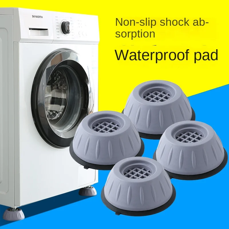 L 4Pcs/lot Anti Vibration Feet Pads Rubber Legs Slipstop Silent Skid Raiser Mat Washing Machine Support Dampers Stand Furniture
L 4Pcs/lot Anti Vibration Feet Pads Rubber Legs Slipstop Silent Skid Raiser Mat Washing Machine Support Dampers Stand Furniture