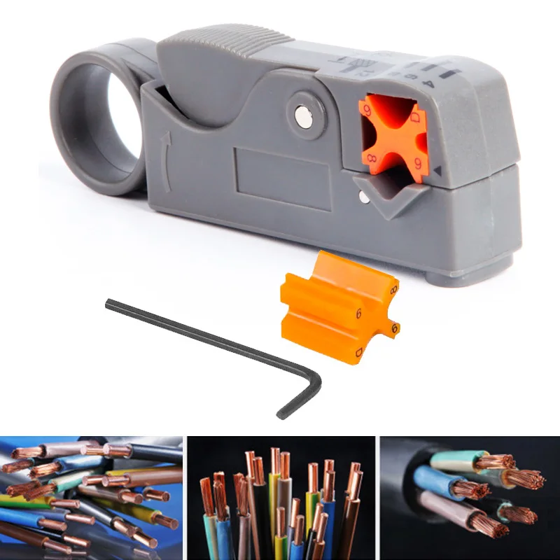 Multifunctional Automatic Stripping Pliers Wire Stripper Coaxial Crimping Pliers Cable Tool Stripper Decrustation Pliers
Multifunctional Automatic Stripping Pliers Wire Stripper Coaxial Crimping Pliers Cable Tool Stripper Decrustation Pliers