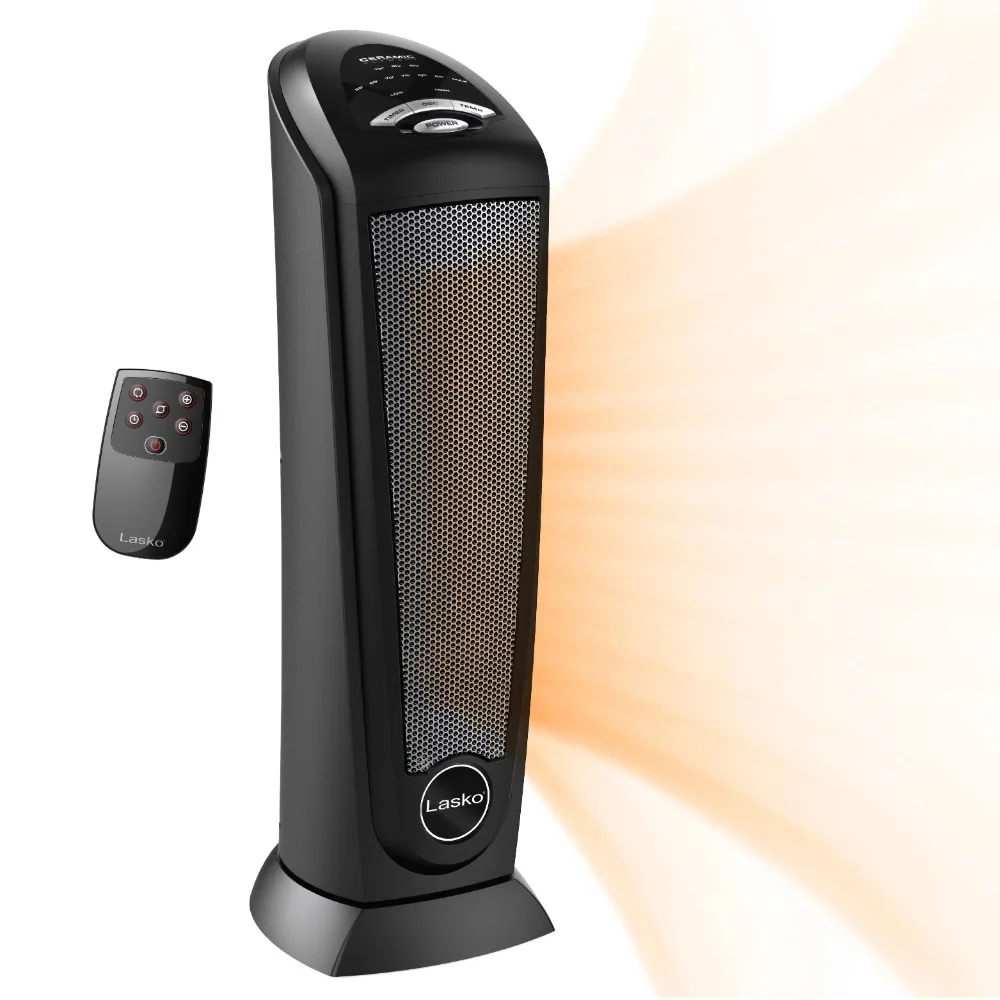 Lasko 1500 Вт генераторный керамический башенный электрический обогреватель пространства с дистанционным управлением, CT22410, черный
Lasko 1500 Вт генераторный керамический башенный электрический обогреватель пространства с дистанционным управлением, CT22410, черный