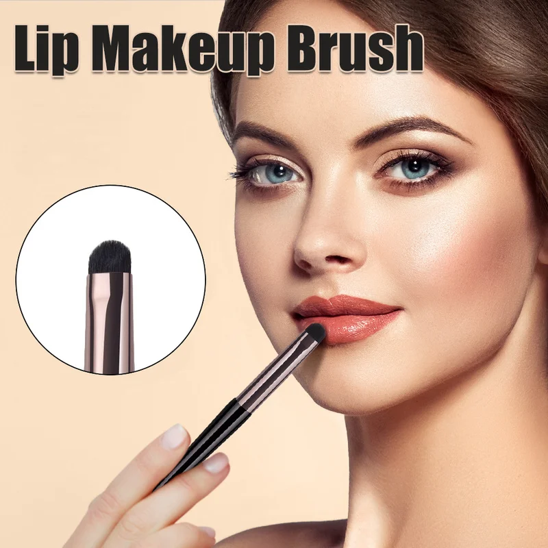 Portable Lip Makeup Brush Soft Multi-Purpose Metal Handle Lipgloss Lipstick Concealer Smudge Brush With Protect Cap Makeup Tools
Portable Lip Makeup Brush Soft Multi-Purpose Metal Handle Lipgloss Lipstick Concealer Smudge Brush With Protect Cap Makeup Tools