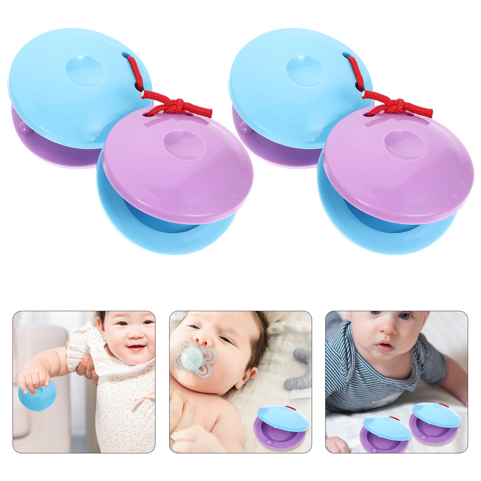 Kids Plastic Finger Castanets Children Percussion Instrument Music Instruments Toddler
Kids Plastic Finger Castanets Children Percussion Instrument Music Instruments Toddler