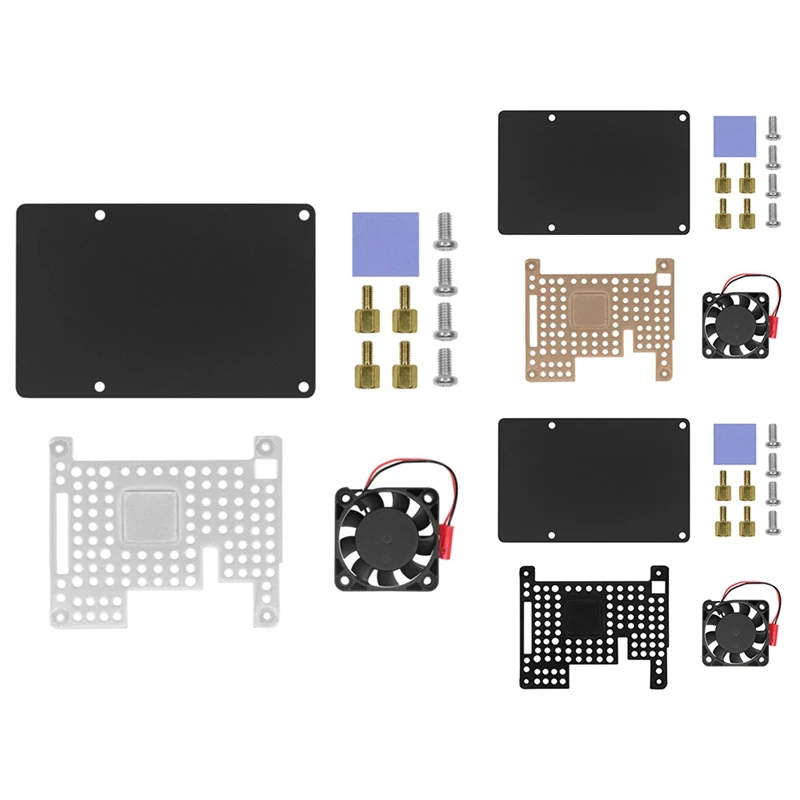For Raspberry Pi 4B/3B+/3B Aluminum Heatsink With Cooling Fan Housing Bracket Protection Case For Raspberry Pi 4B
For Raspberry Pi 4B/3B+/3B Aluminum Heatsink With Cooling Fan Housing Bracket Protection Case For Raspberry Pi 4B