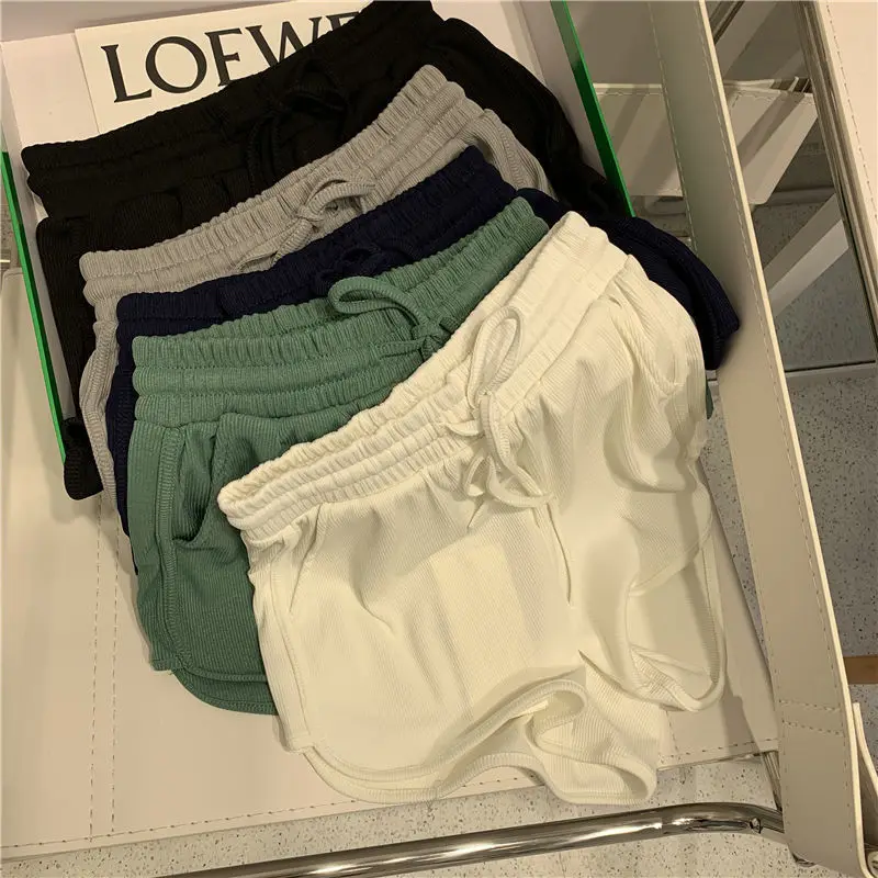 Versatile Elastic High Waist Slim Sports Shorts Women's Summer Loose Running Wear Casual Wide Three Minutes Of Pants Purity
Versatile Elastic High Waist Slim Sports Shorts Women's Summer Loose Running Wear Casual Wide Three Minutes Of Pants Purity