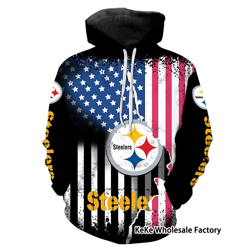 New Hooded Sweatshirt Men's sportswear American Football 3D Printed Women's Men's Clothing Pullover Harajuku Fashion Oversized
New Hooded Sweatshirt Men's sportswear American Football 3D Printed Women's Men's Clothing Pullover Harajuku Fashion Oversized