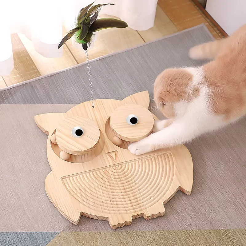 2023New Wooden Cat Scratcher Scraper Board Toy Pad Pet Cat Training Grinding Claw Sharpen Nails Mat Furniture Protector Rascador
2023New Wooden Cat Scratcher Scraper Board Toy Pad Pet Cat Training Grinding Claw Sharpen Nails Mat Furniture Protector Rascador