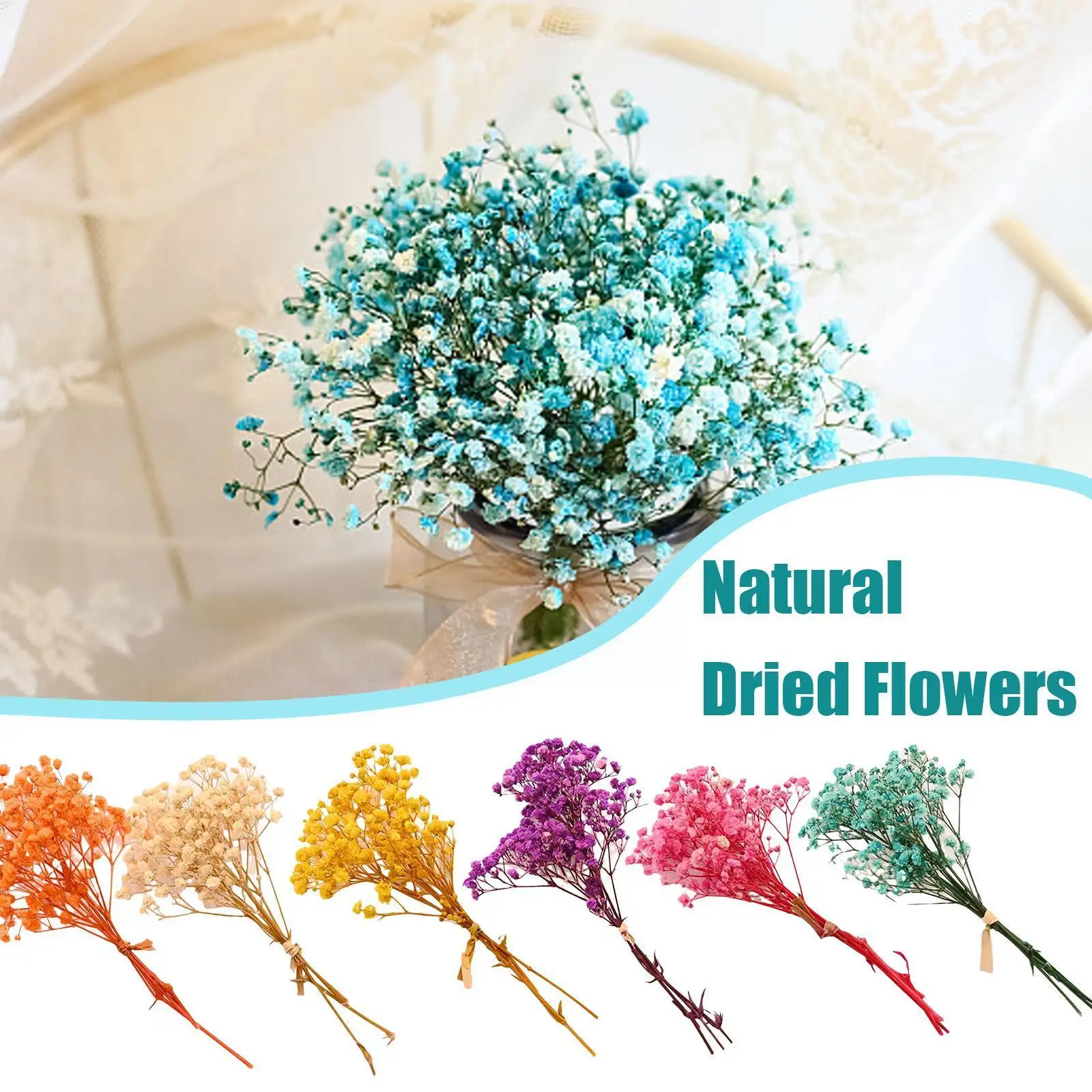 1pc Bunch Mini Natural Dried Flower Preserved Bouquet Decor Background Photography Photo Wedding Decoration T3v8
1pc Bunch Mini Natural Dried Flower Preserved Bouquet Decor Background Photography Photo Wedding Decoration T3v8