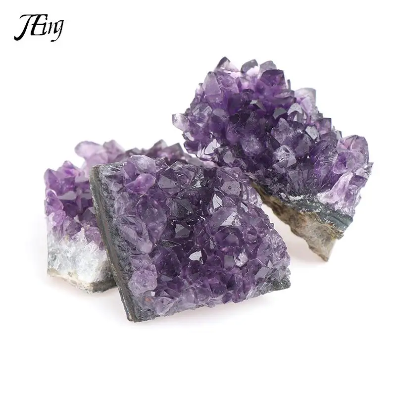 Natural Amethyst Cluster Quartz Crystal Mineral Specimen Healing Stones Gift Rough Ore Geography Teaching
Natural Amethyst Cluster Quartz Crystal Mineral Specimen Healing Stones Gift Rough Ore Geography Teaching